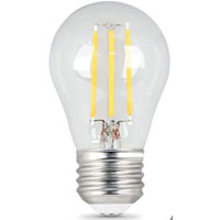 Feit Electric BPA1540/850/LED/2 LED Lamp, General Purpose, A15 Lamp, 40 W Equivalent, E26 Lamp Base,