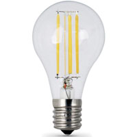 Feit Electric BPA1540N/827/LED/2 LED Lamp, General Purpose, A15 Lamp, 40 W Equivalent, E17 Lamp Base