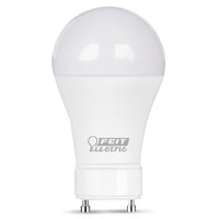 Feit Electric BPOM60DM/950CA/GU24 LED Bulb, General Purpose, A19 Lamp, 60 W Equivalent, GU24 Lamp Ba