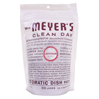 Mrs. Meyer's 14164 Dish Packs, 12.7 oz, Lavender, White
