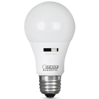 Feit Electric A800/CCT/LEDI LED Bulb, General Purpose, A19 Lamp, 60 W Equivalent, E26 Lamp Base, Dim
