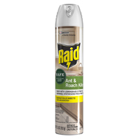 RAID 00882 Ant and Roach Killer, Aerosol, Spray Application, Indoor, 11 oz Package