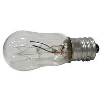 Sylvania 16962 Incandescent Bulb, 6 W, S6 Lamp, Candelabra E12 Lamp Base, 40 Lumens, 2850 K Color Te