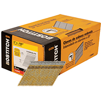 Bostitch S10DRGAL-FH Framing Nail, 3 in L, Thickcoat, Full Round Head, Ring Shank
